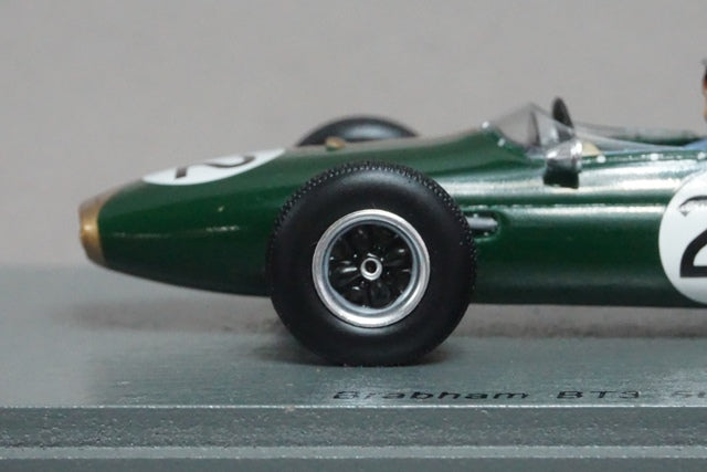 1:43 SPARK S5262 Brabham BT3 Italian GP 1963 #22