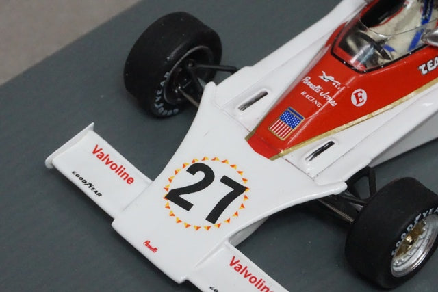 1:43 SPARK S1892 Parnelli VPJ4 Sweden GP 4th 1975 #27 Mario Andretti