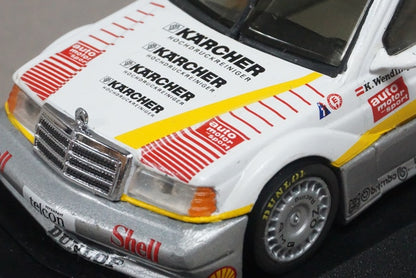 1:43 MINICHAMPS 3130 Mercedes 190 E Evo 2 AMG-Karcher Wendlinger #60