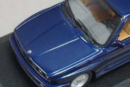 1:43 MINICHAMPS 430020301 BMW M3 E30 Blue