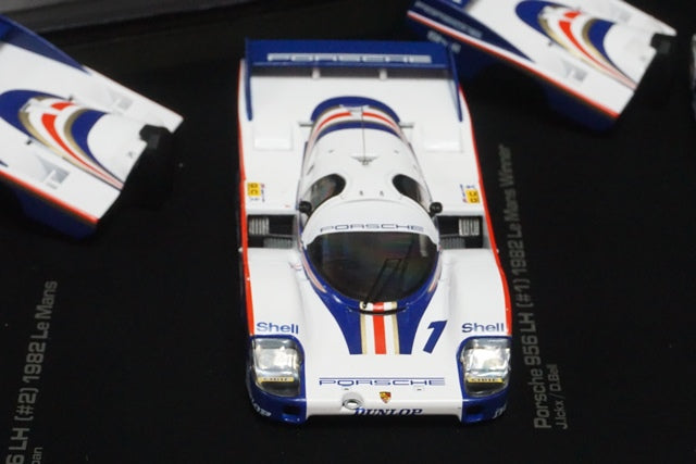 1:43 HPI 8037 Porsche 956 LH 1982 Le Mans Special Set