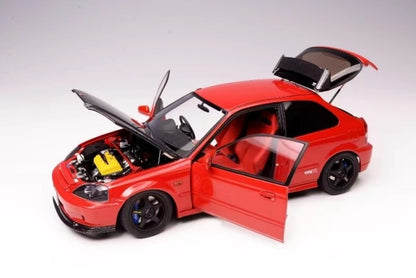 M85009 MOTORHELIX 1:18 Honda Civic Type R (EK9) Red