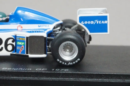 1:43 SPARK S1631 Ligier JS5 Belgian GP 1976 #26 Jacques Laffite