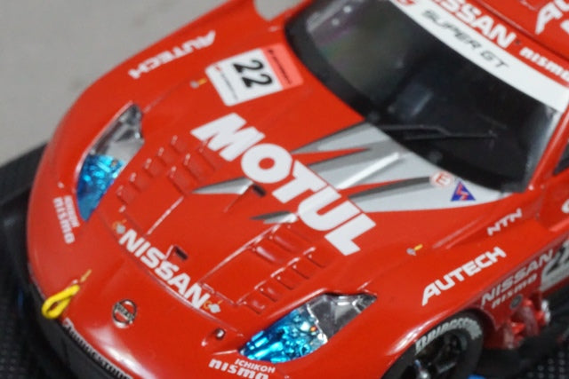 1:43 EBBRO 43795 Nissan MOTUL AUTECH Z Super GT 2006 #22