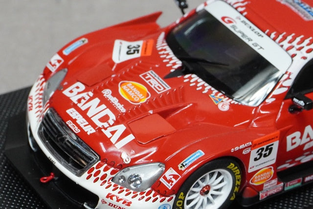 1:43 EBBRO 43904 Lexus BANDAI DUNLOP SC430 Super GT500 #35