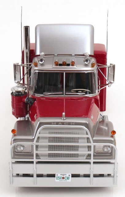 RK180173 ROAD KINGS 1:18 Mack RL 700L Red Metallic/Silver