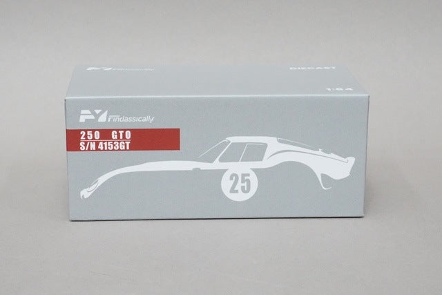 FY64030 Finclassically 1:64 250 GTO S/N 4153GT Silver #25