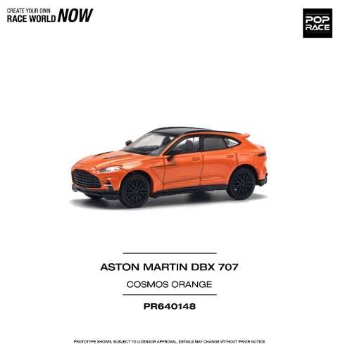 [ Pre-order ] PR640148 POP RACE 1:64 ASTON MARTIN DBX 707 COSMOS ORANGE