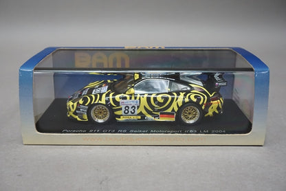 1:43 SPARK BAM002 Porsche 911 CT3 RS LM 2004 #83 BAM