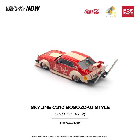 PR640135 POPRACE 1:64 Nissan Skyline C210 KAIDO RACER