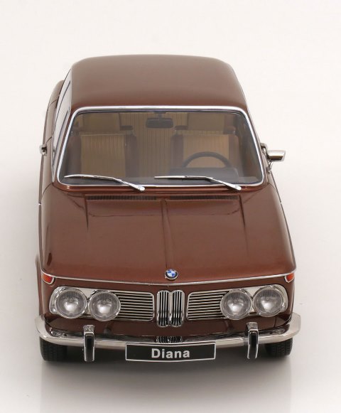 KKDC120084 KK scale 1:12 BMW 2002 ti Diana 1970 Brown Metallic
