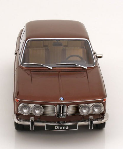 KKDC120084 KK scale 1:12 BMW 2002 ti Diana 1970 Brown Metallic