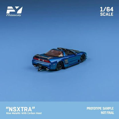 FY64041 Finclassically 1:64 NSXTRA Transparent Blue Deluxe ver. model car