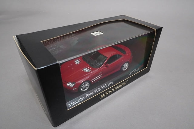 1:43 MINICHAMPS 400033024 Mercedes Benz SLR McLaren 2003 Red