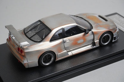1:43 HPI 8161 Nissan Nismo GT-R Le Mans Metal Polished Model model car