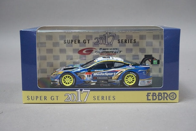 1:43 EBBRO 45524 Lexus WedsSport ADVAN LC500 Super GT GT500 2017 #19