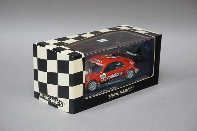 1:43 MINICHAMPS 400063592 Mercedes Benz C-Class DTM Brands Hatch Test 2006 #2 D.Hill