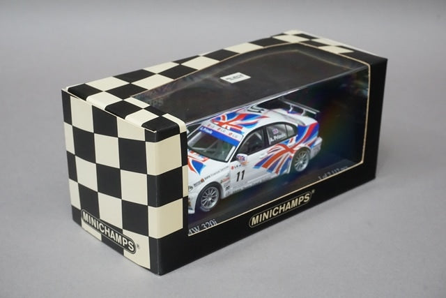 1:43 MINICHAMPS 400042411 BMW 320i ETCC Champion 2004 #11 A.Prior