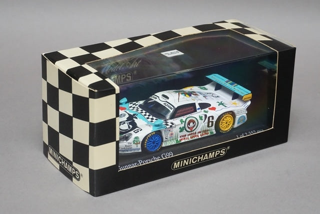 1:43 MINICHAMPS 400036876 Gunnar Porsche G99 Bully Hill Vineyards 250 Grand Am 2003 #6