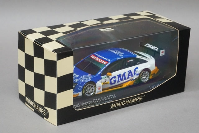 1:43 MINICHAMPS 400044493 Opel Vectra GTS V8 DTM Shanghai Race 2004 #3