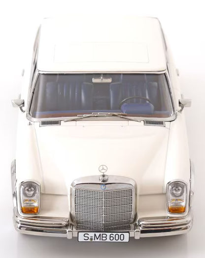 KKDC180604 KK scale 1:18 Mercedes 600 SWB W100 1963 White