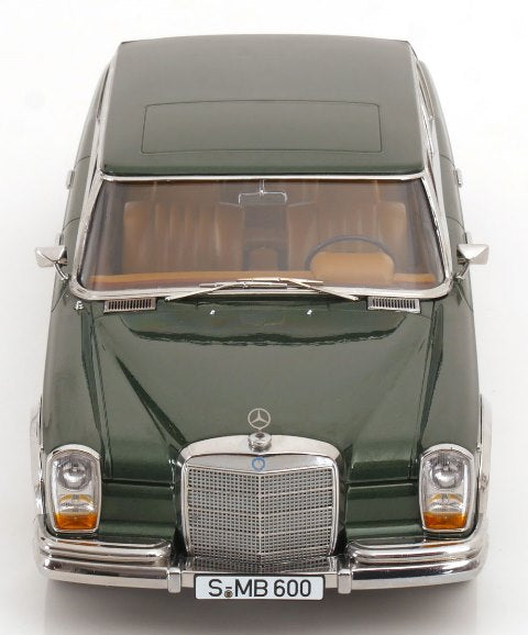 KKDC180605 KK scale 1:18 Mercedes 600 SWB W100 1963 Green Metallic