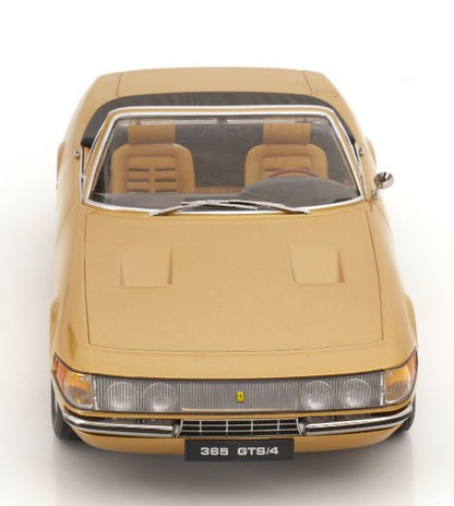 KKDC180614 KK scale 1:18 Ferrari 365 GTS Daytona Cabrio 1st Series 1969 Gold Metallic