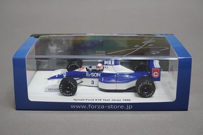 1:43 SPARK TR007 Tyrrell Ford 018 Jerez Test 1990 #3 Forza