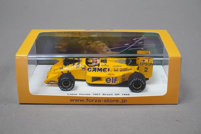 1:43 SPARK TR018 Lotus Honda 100T Brazil GP 1988 #2 CAMEL