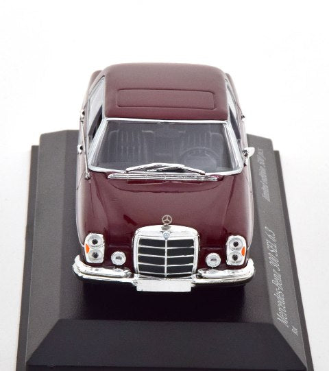 943 039103 MINICHAMPS 1:43 Mercedes 300 SEL 6.3 W109 1968 darkred