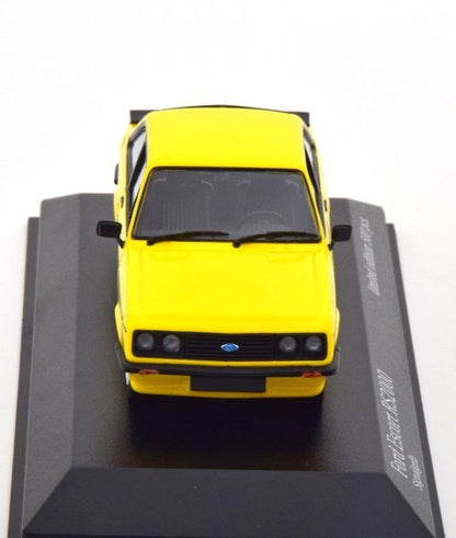 943 084303 MINICHAMPS 1:43 Ford Escort RS 2000 1976 yellow/black