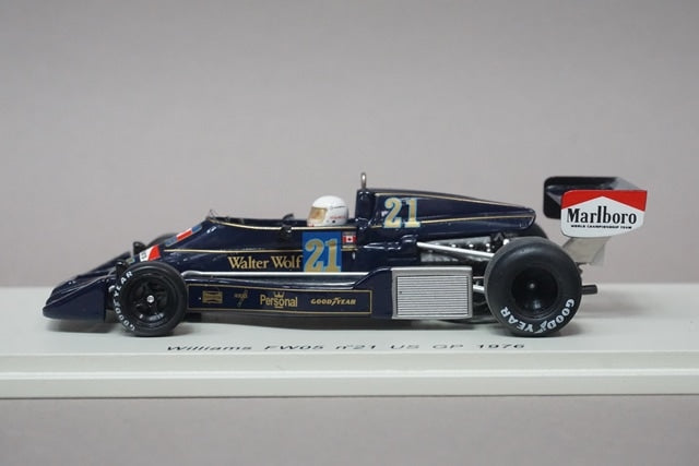 1:43 SPARK S4047 Williams FW05 US GP 1976 Warwick Brown #21