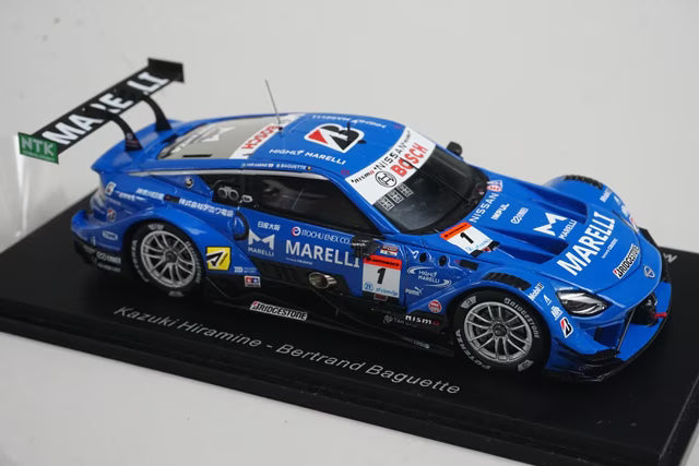 1:43 SPARK SGT051 Nissan Marelli Impul Z GT500 Super GT '23 #1 Kazuki / Bertrand