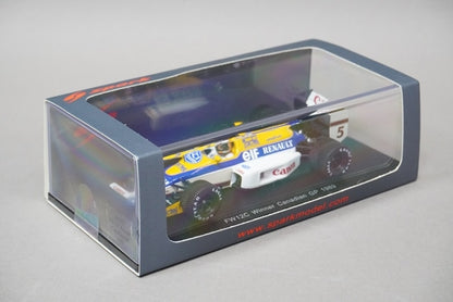 1:43 SPARK S4322 Williams FW12C T.Bootzen Canada GP Winner #5