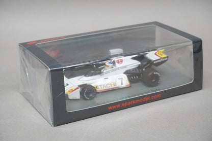 1:43 SPARK S7428 Brabham BT44 C.Reutemann Belgian GP 1974 #7