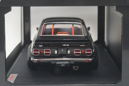 1:18 ignition model IG1140 Mazda Savanna (S124A) Semi-Works Black