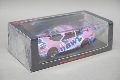 1:43 SPARK S5232 Porsche 911 GT3 Cup Porsche Supercup Champion 2022 #5