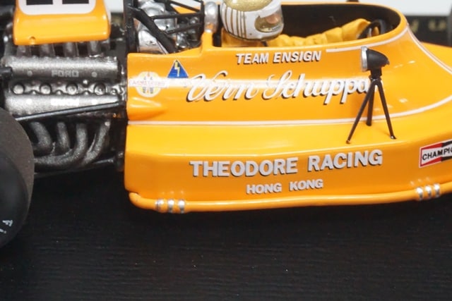 1:43 SPARK RS1781 Ensign N174 Cosworth F1 German GP 1974 #22 Raceland