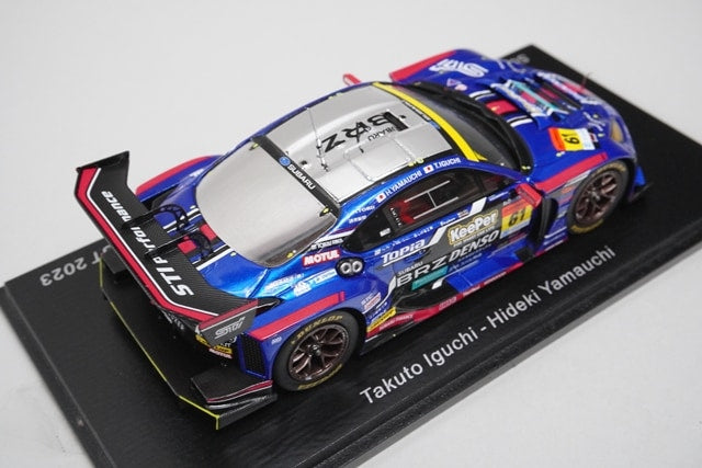 1:43 SPARK SGT085 Subaru BRZ R&D Sport GT300 Super GT 2023 #61