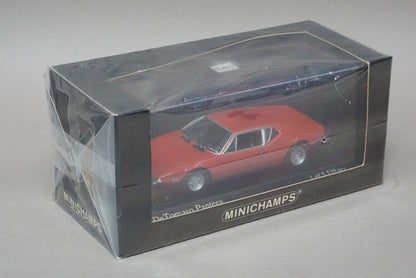 1:43 MINICHAMPS 400127500 De Tomaso Pantera 1972 Red