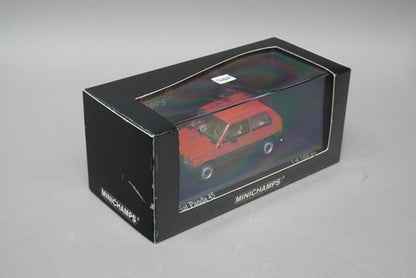 1:43 MINICHAMPS 400121401 Fiat Panda 45 Red
