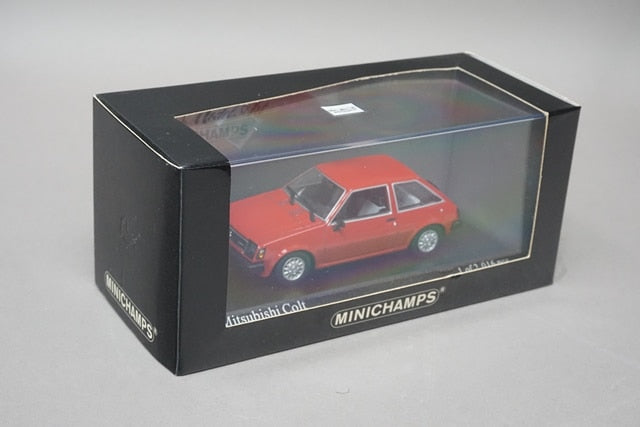 1:43 MINICHAMPS 400163501 Mitsubishi Colt 1978 Red