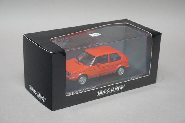 1:43 MINICHAMPS 400055170 VW Volks Wagen Golf I GTI Pirelli 1983 Red