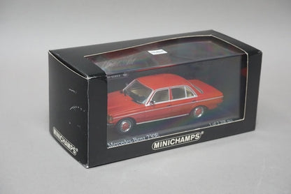 1:43 MINICHAMPS 430032206 Mercedes Benz 230E 1976 Red