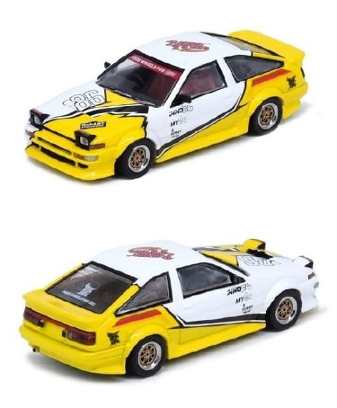 IN64-AE86T-BDKS24 INNO Models 1:64 Toyota Sprinter Trueno AE86 Brunei Diecast Kustom Show 2024