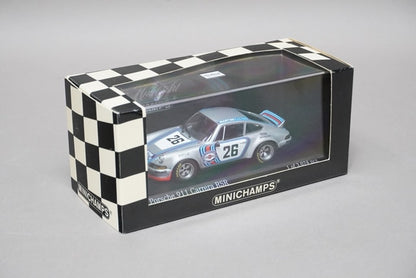1:43 MINICHAMPS 430736926 Porsche 911 Carrera RSR MARTINI Winner 1000KM Dijon 1973 #26