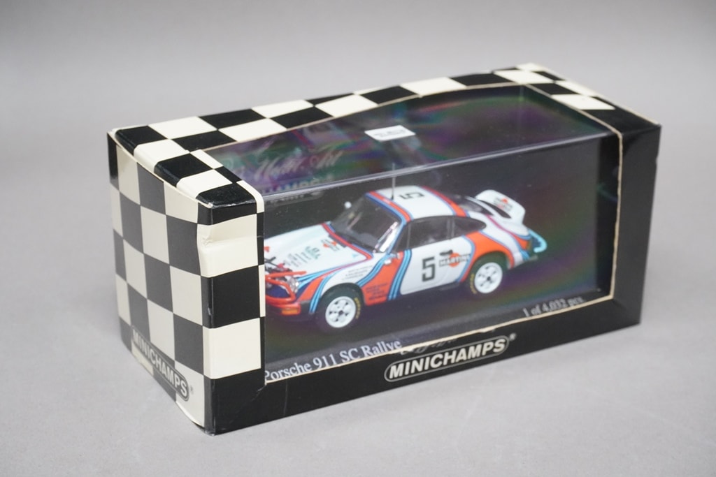 1:43 MINICHAMPS 400786205 Porsche 911 SC Rally 1978 East African Safari #5