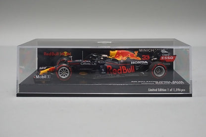 1:43 MINICHAMPS 410210633 Honda Red Bull Racing RB16B Monaco GP Winner 2021 #33 M. Verstappen