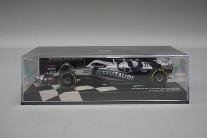 1:43 MINICHAMPS 417220122 Scuderia AlphaTauri AT03 Bahrain GP 2022 #22 Yuki Tsunoda