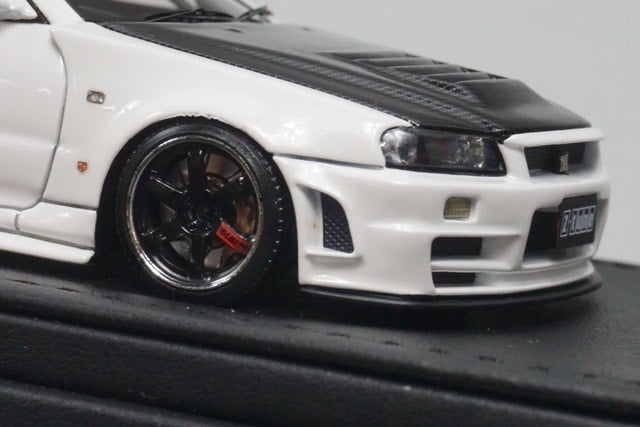 1:43 ignition model IG0609 Nissan NISMO R34 GT-R Z-tune White